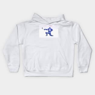 Mitch Marner Goal Celebration Painting Kids Hoodie